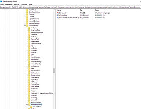 Registry-Key TabbedBrowsing in regedit