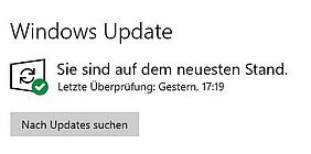 Windows Update Nach Updates suchen